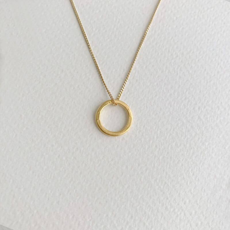 Insieme Circle Pendant - Susi Cala Jewelry
