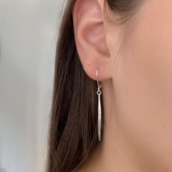 Kam Pendant earrings silver lady