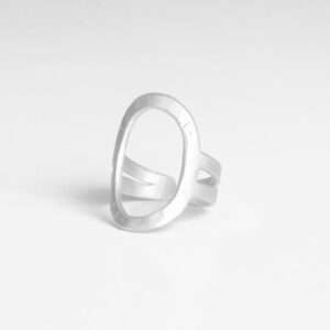 La Cala Oval Ring Silver