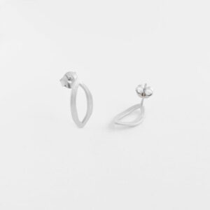 Maria M Earrings silver