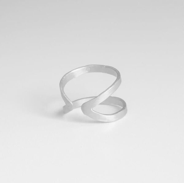 Maria Open Ring Silver