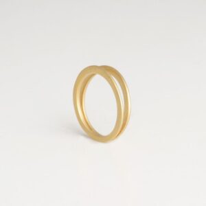 Mir Double Ring Gold