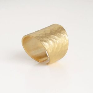 Moon Open Ring Gold