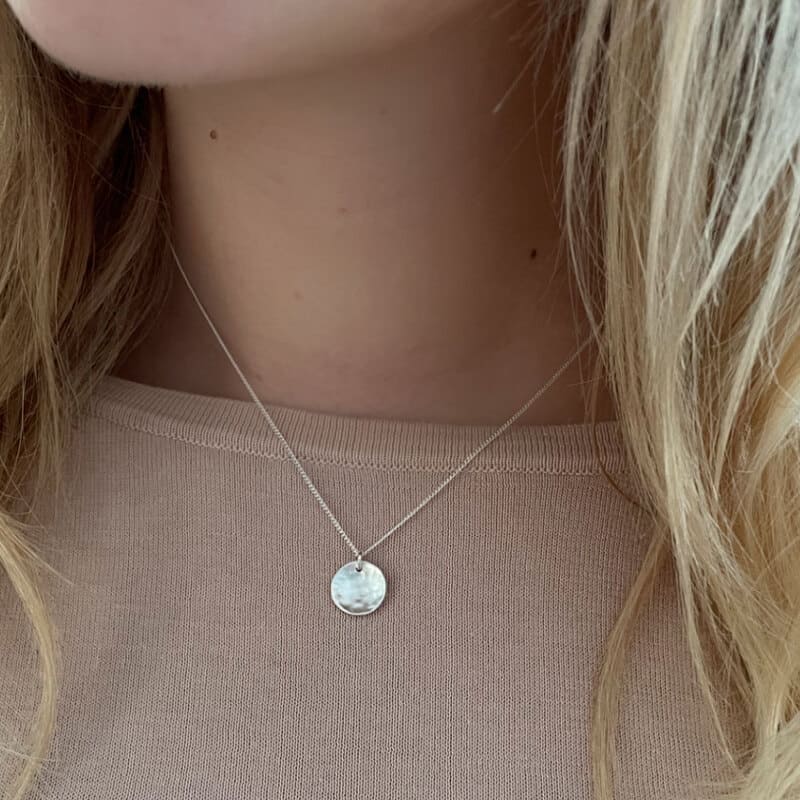 Amazon.com: Small Dainty Silver Necklace