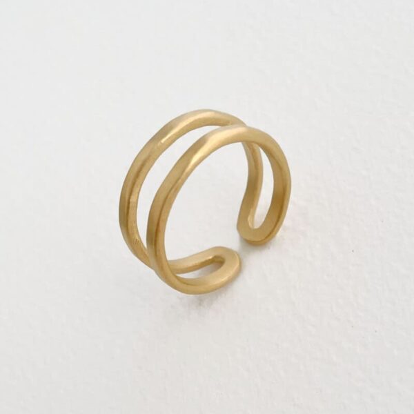 Rock and Soul Ring Gold