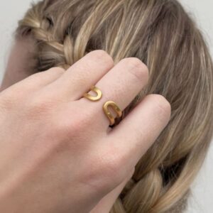 Rock and Soul Ring Gold Lady