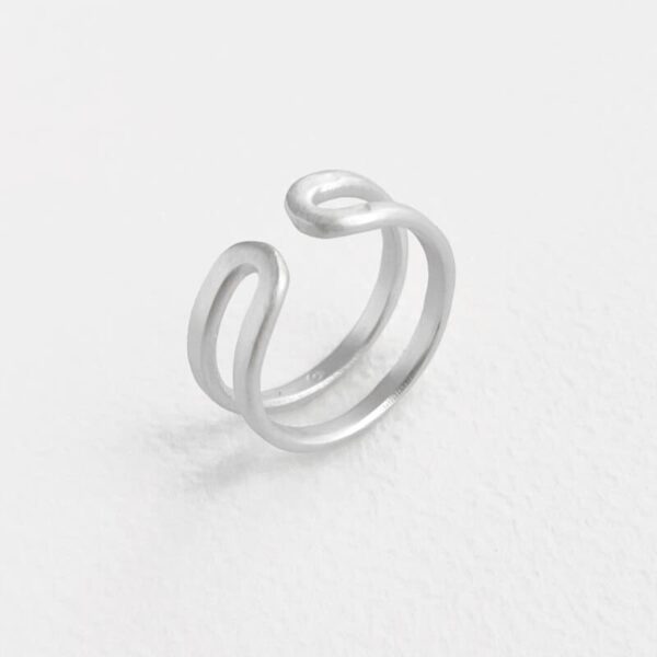Rock and Soul Ring Silver
