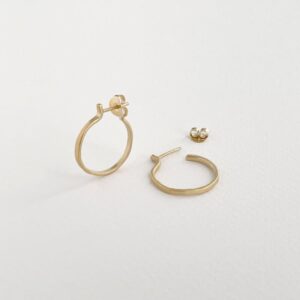 Sophie M Hoop earrings Gold