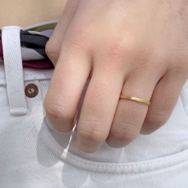 Sophie Simple Ring Gold Lady