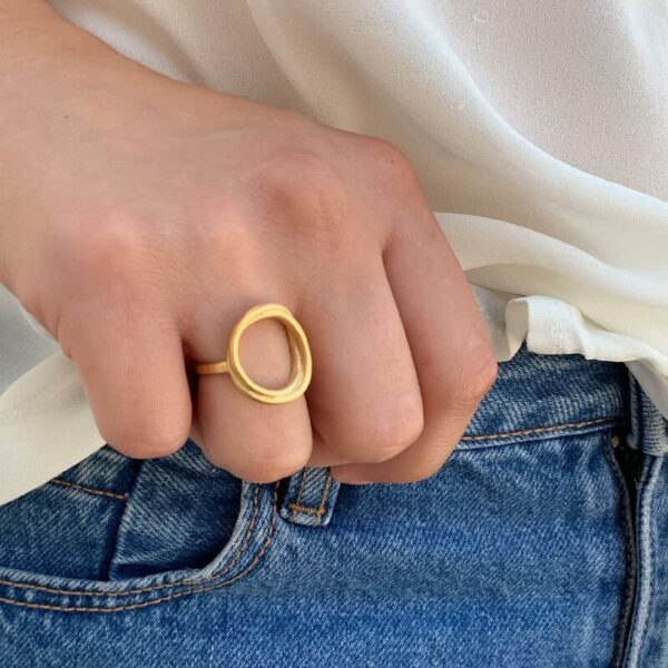 Sophie Twin Nicola Ring Gold Lady