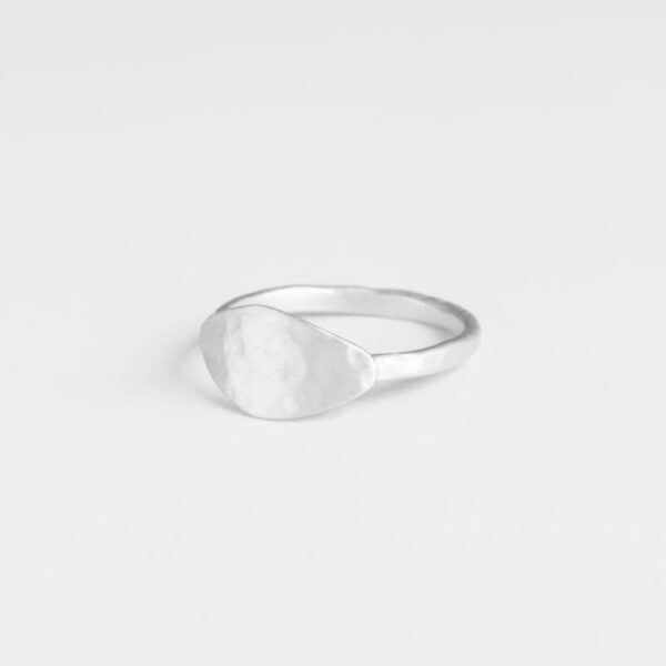 Spring Moon Ring Silver
