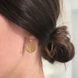 moon Hippies earrings gold lady