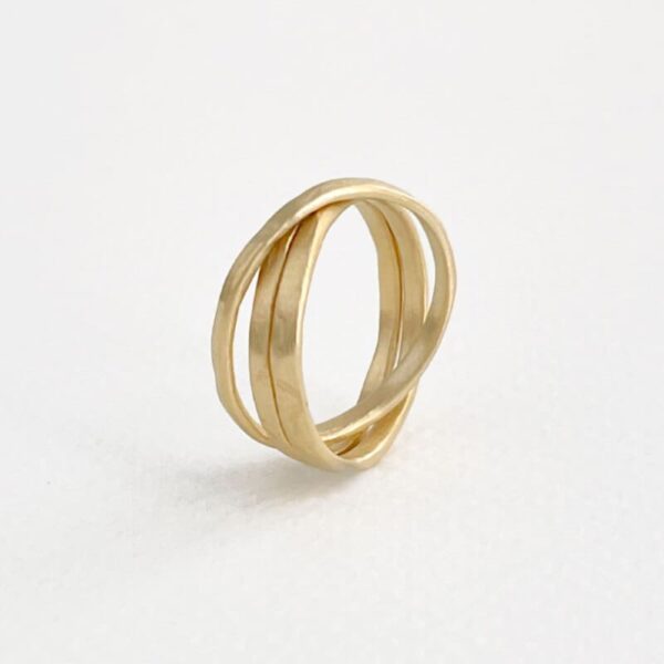 sophie 3twin ring gold