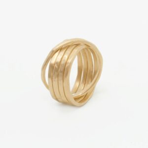 sophie 5 twin ring gold