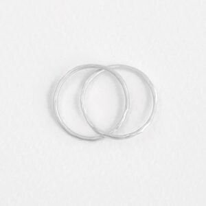 sophie twin ring silver