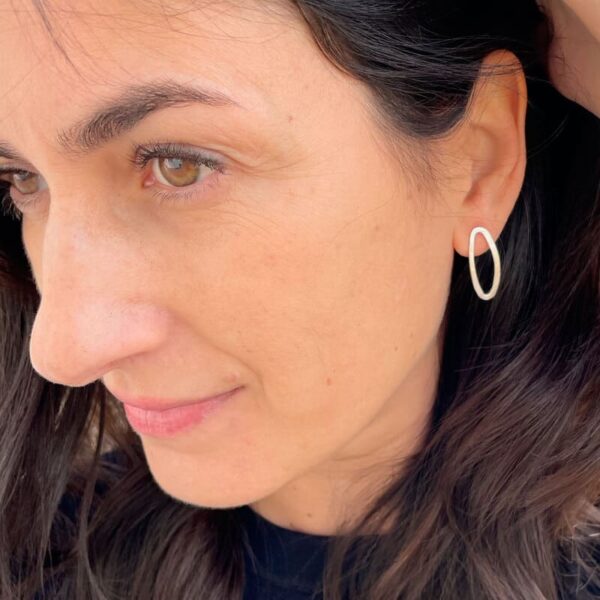 Marine M earrings silver lady
