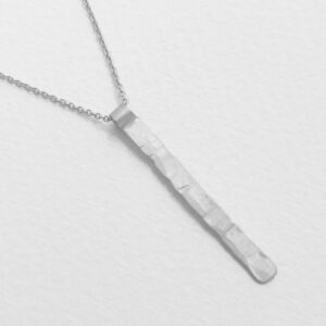 Bretagne Stick Necklace Silver