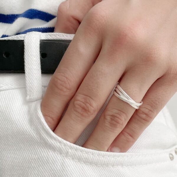 Sophie 3Twin Ring Silver