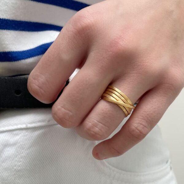 Twin Ring Gold