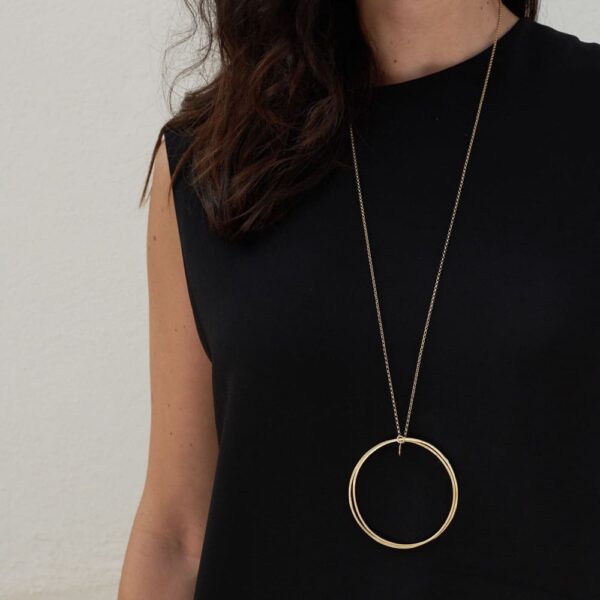 Twin XXL 2 in 1 Necklace Gold