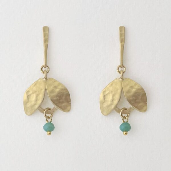 Vera Color Earrings Gold