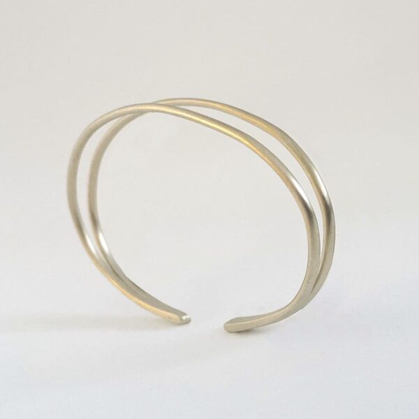 London Double Bangle Gold