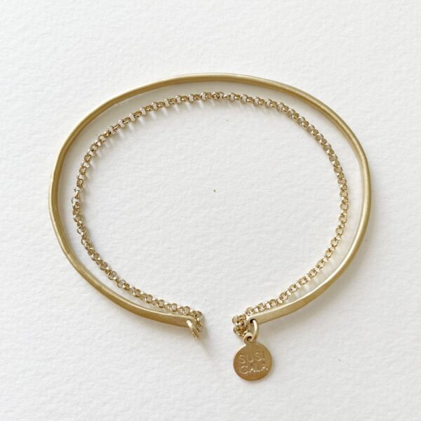 Kam Chain Bangle gold