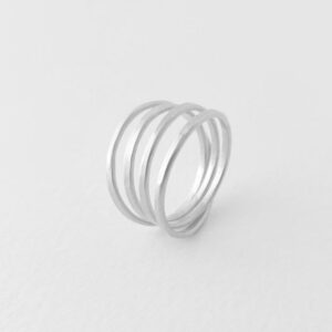 Paris Big Ring Silver
