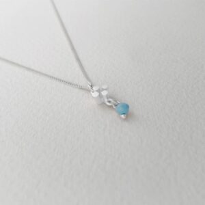 Solitaire-cross-pendant-silver