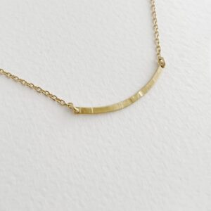 Paris U Necklace Gold