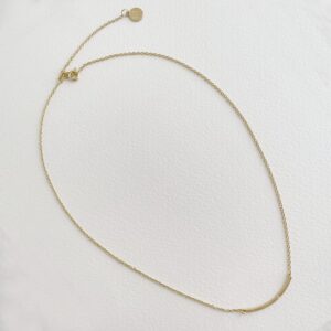 Paris U Necklace Gold