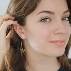 Paris Versatile Earrings Gold
