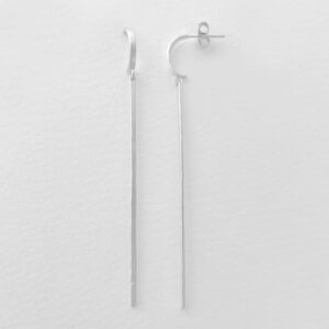 Paris Munich Long pendant Earrings silver