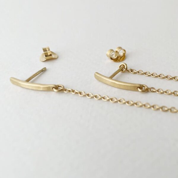 Paris Versatile Earrings Gold