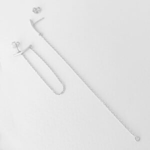 Paris Versatile Earrings Silver
