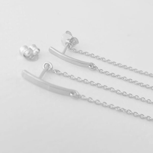 Paris Versatile Earrings Silver