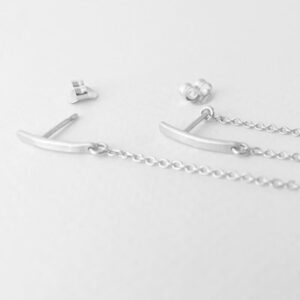 Paris Versatile Earrings Silver