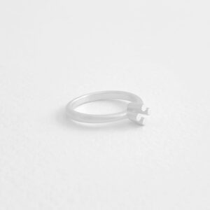 Solitaire Ring Silver