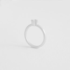 Solitaire Ring Silver