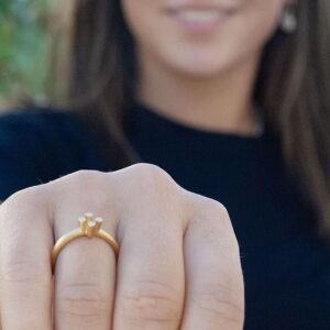 Solitaire Ring Gold