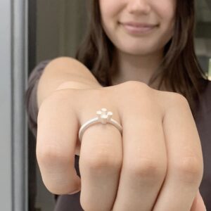 Solitaire Ring Silver