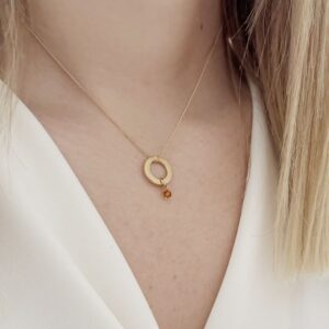 carmen S necklace gold