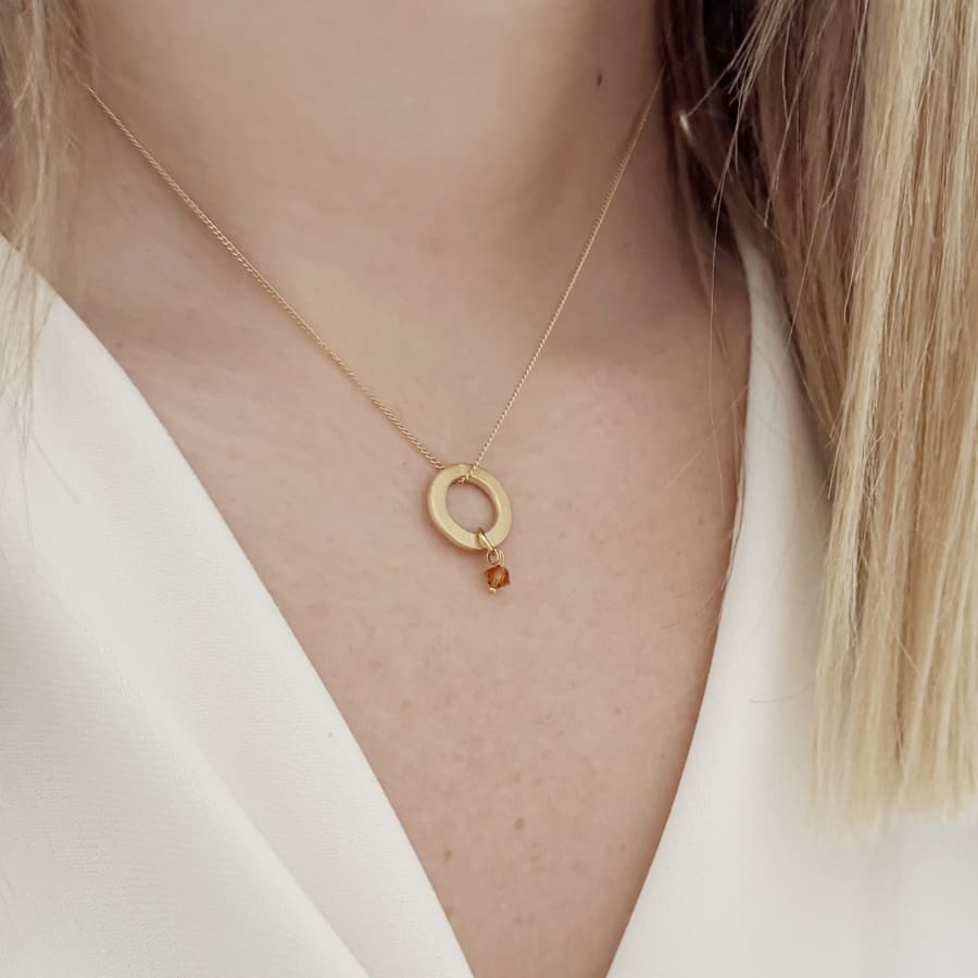 carmen-S-necklace-gold carmen S necklace gold