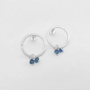 carmen earrings silver