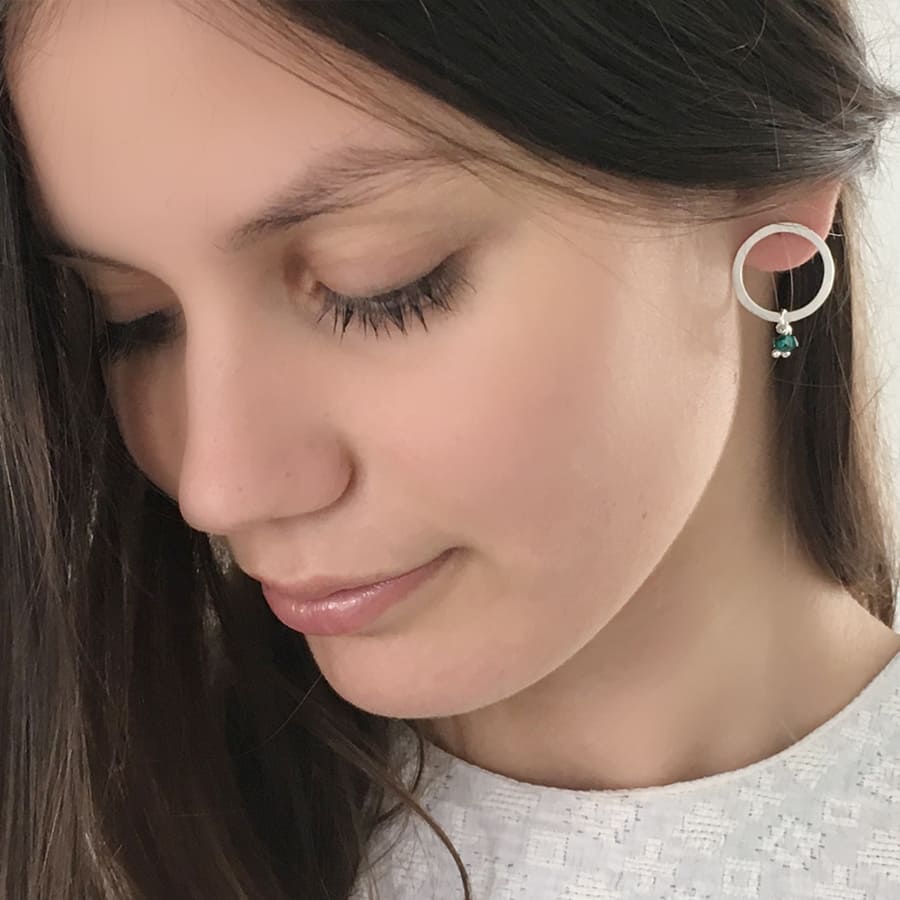 carmen earrings silver carmen earrings silver