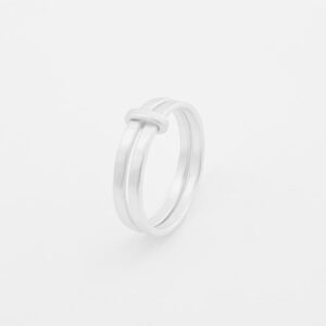 sophie 2mix silver ring